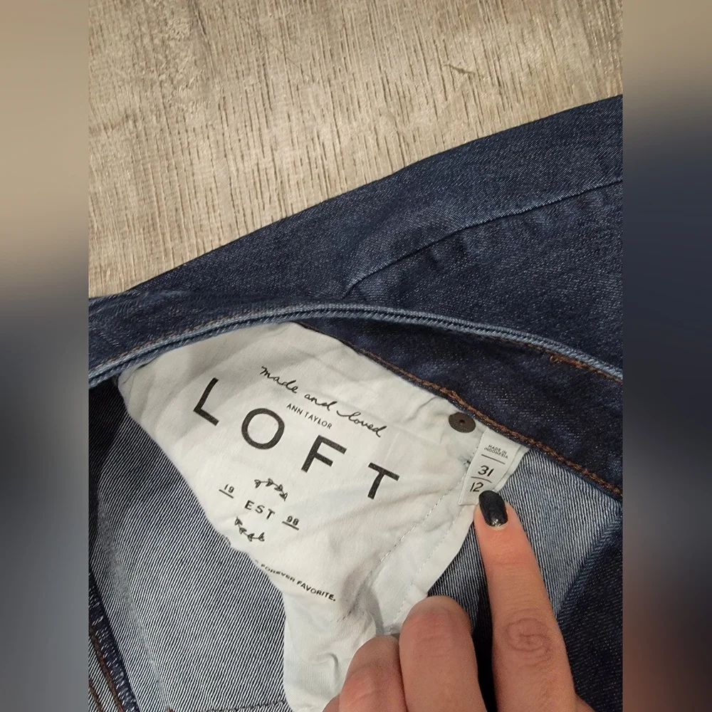 Loft jeans, size 12 - Picture 3 of 3